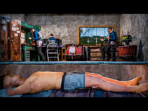 Vivendo DENTRO DAS BASES dos jogadores de rust