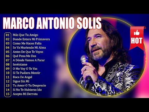 Marco Antonio Solis Lo Mejor de Lo Mejor Romanticas Mix Recuerdos Del Ayer - Mix 20 Exitos Favoritos