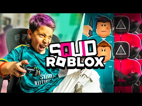 JUGUÉ LOS JUEGOS DEL CALAMAR EN ROBLOX!!