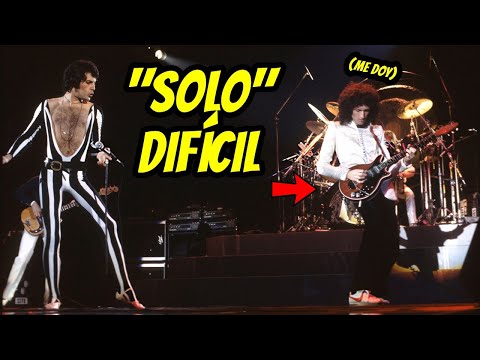 😱¡Para BRIAN MAY era MUY DIFÍCIL tocar este SOLO en VIVO!