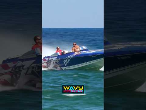 Vin Diesel in his Donzi Powerboat at Boca Inlet | Wavy Boats