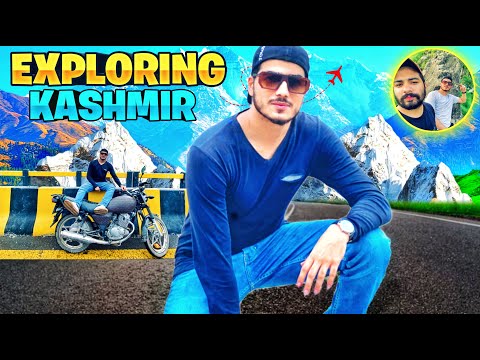 DAY 1 EXPLORING KASHMIR | ON BIKE  |🏍️..