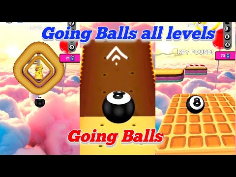 Going Balls | Funny Race Vs Epic Race, Banana Frenzy, Goal Ball All Levels Gameplay Android,iOS