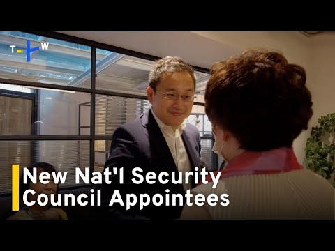 YouTube video thumbnail:  Taiwan's National Security Council Sees Younger New Additions