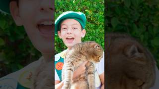 Scout Kids Rescue a Trapped Kitten!