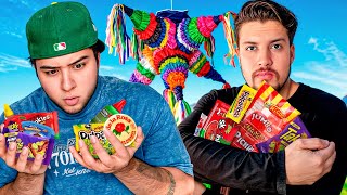 probamos TODOS los dulces de piñata como auténticos primos de tamaulipas