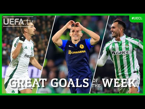 #UECL Great Goals Matchday 3 | Duricic, Nieto, Juanmi...