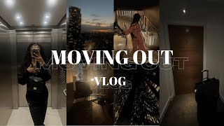 MOVING OUT VLOG | Apartment to airport: packing, cleaning and Dubai