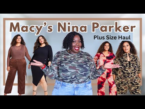 Macy's Plus Size Nina Parker Haul