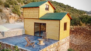 I'm Building a Two-Story Wooden Villa in 30 Days