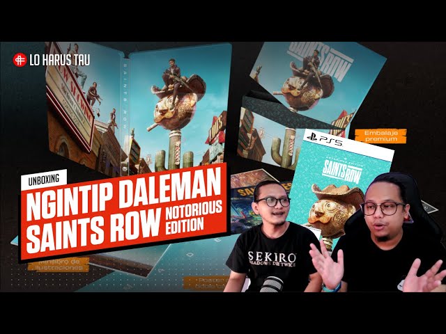 UNBOXING Saints Row Notorious Edition - Lo Harus Tau