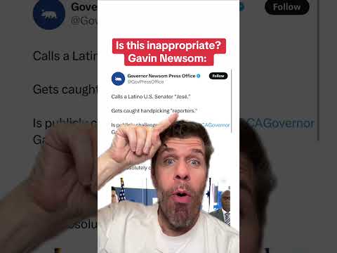 Is This Inappropriate? Gavin Newsom: