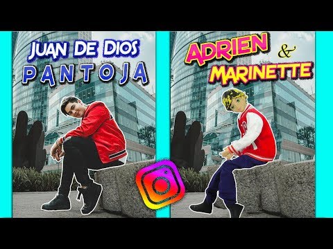 Marinette imita fotos de Juan de Dios vs Kenia Os con Adrien Pantoja