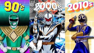 the evolution of sixth rangers in Power Rangers
