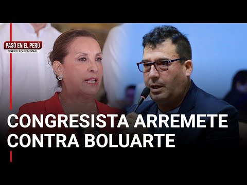 Congresista Edwin Martínez se va con todo contra Boluarte | Pasó en el Perú: noticiero regional