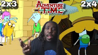 HE GRABBED HIM WITH CHEEKS ‼️😳 | Adventure Time ( Season 2 , Episode 3 & 4 ) 