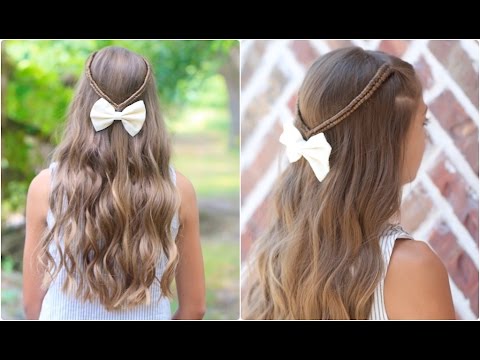 Infinity Braid Tieback | Back-to-School Hairstyles