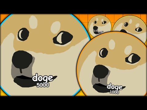 DOGE REBORN!! DOGE ARMY AGARIO CLAN STARTER - GETTING TO THE TOP (MOST ADDICTIVE GAME - AGAR.IO #23)