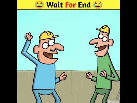 😂 Wait For End 😂 | Animated Cartoon Story #shorts #trebding #viral #animatedstories #animation