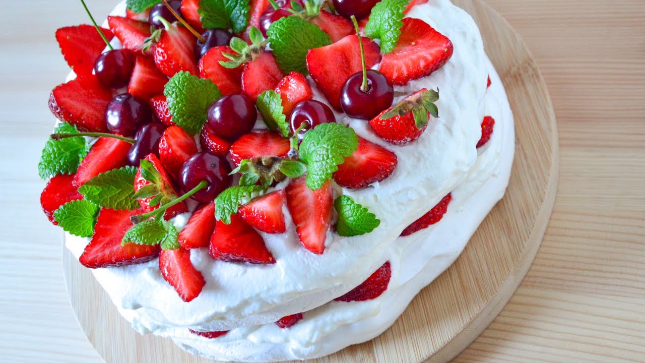ТОРТ Анна Павлова Торт-БЕЗЕ Pavlova Cake