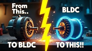 Old Alternator = New BLDC Motor  Budget DIY Engineering Project