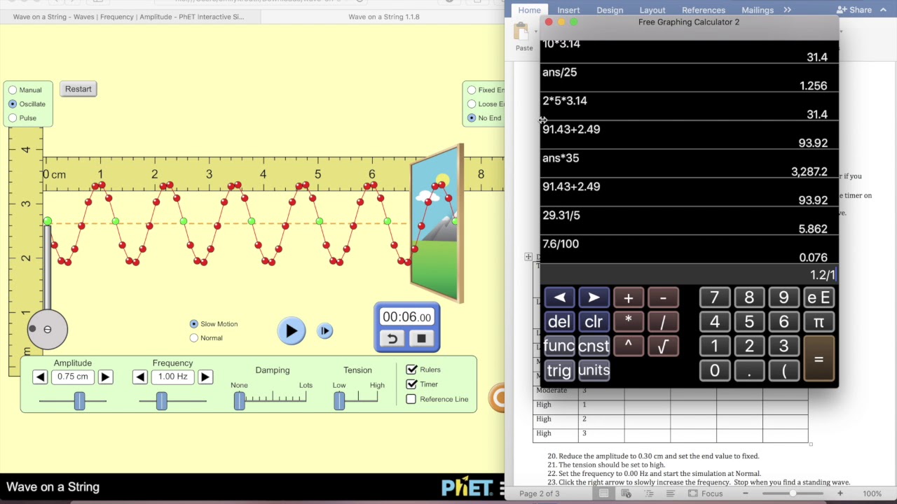 Properties of Waves Virtual Lab Answer Key