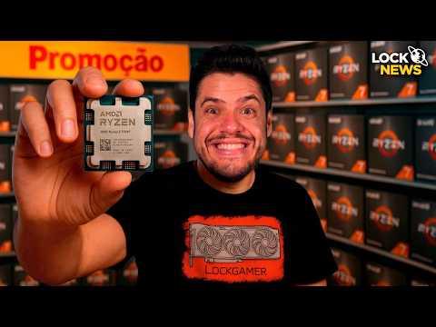 ACHE O ERRO: RTX 9070 XT?? RTX 5050 tá CHEGANDO, MAIS UM RYZEN BARATINHO? TELA DO WINDOWS MUDOU