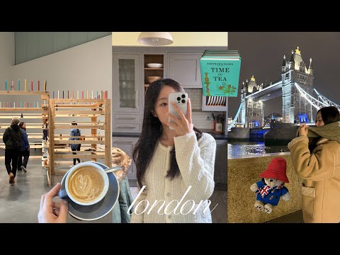취향 가득 담은 . . 런던에서의 일주일 vlog 🇬🇧 서점과 문구점 투어 & 근교 나들이! 🤍