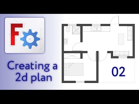 FreeCAD Arch - Creating 2D Plan - 02