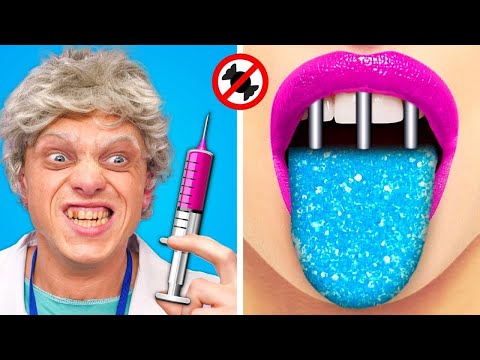 Meu Dente 🦷! Crianças VS Médicos na Cadeia || Dispositivos e Acessórios p/ Pais 🦷Espertos no Gotcha!