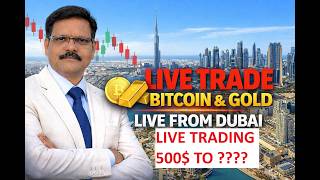 Crypto Gold Live Trading 18 APRIL Live trade analysis from Dubai