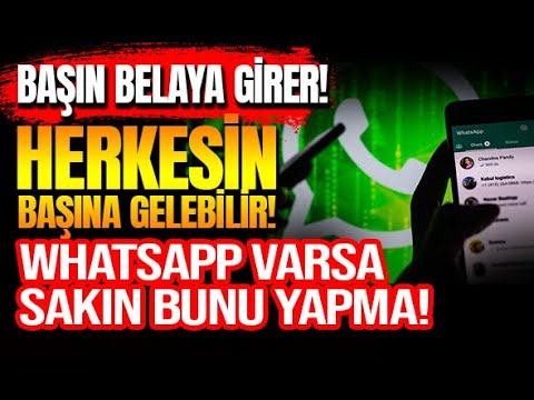 SİM KART VE WHATSAPP DOLANDIRICILIĞINA DİKKAT