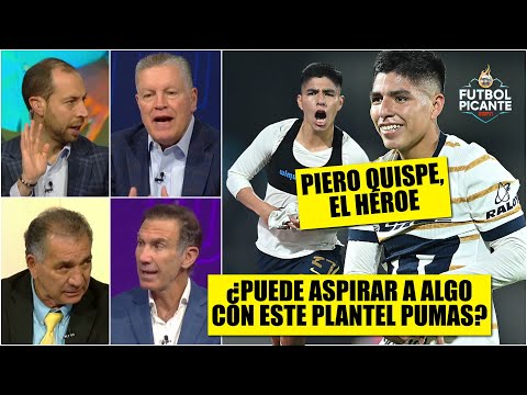 GOL AGÓNICO del peruano Piero Quispe da el triunfo a PUMAS vs Mazatlán en Liga MX | Futbol Picante