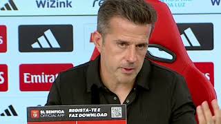 Benfica 3×1 Aarhus: Conferência de imprensa de Marco Silva.