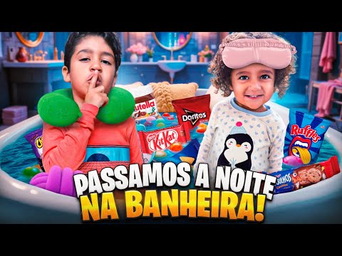 PASSAMOS A NOITE NA BANHEIRA *Será que deu certo?