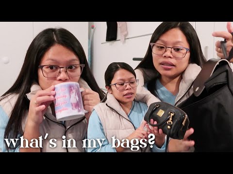 vlog ⎯ what's in my bag? mga history ng mga dala kong gamit at nawindang si mister sa binili ko🫣