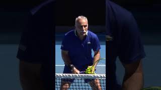 The most RELAXED tennis player on the planet! 🌎
