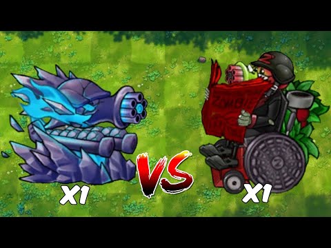 PVZ Fusion 2.2 - All Fusion Plants VS Ultimate Professor Z New Zombie - Who will win?