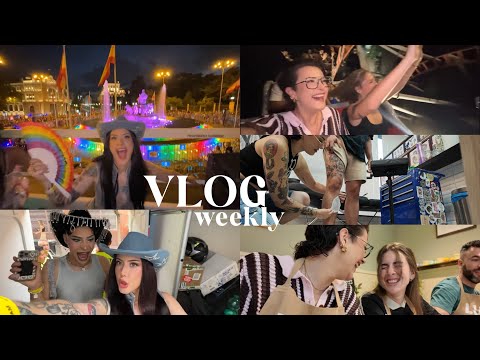 VLOG | Pride Madrid 2025, flash day tattoo, primeras compras de rebajas y muchos eventos 🏳️‍🌈🌸⭐️