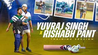 Batting Session with Yuvi Paaji 🏏