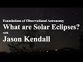 Solar Eclipse Concepts and Safety