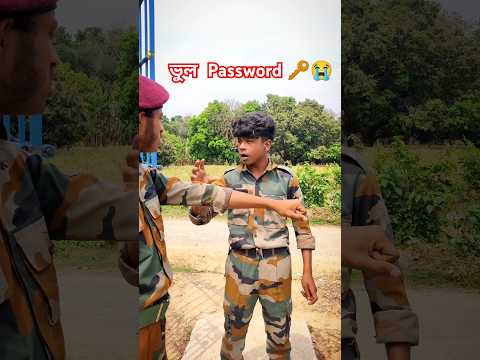 ভুল Password 🔑😭 Salute Indian Army 🇮🇳😭🙏 #indianarmy #shortsvideo #army #fauji
