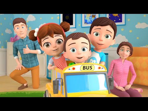 Wheels On The Bus | Toys Pretend Playing +MORE Newborn Educational Nursery Rhymes & Kids Songs