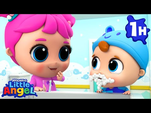 Brush Your Teeth Song | Little Angel - Healthy Habits for kids