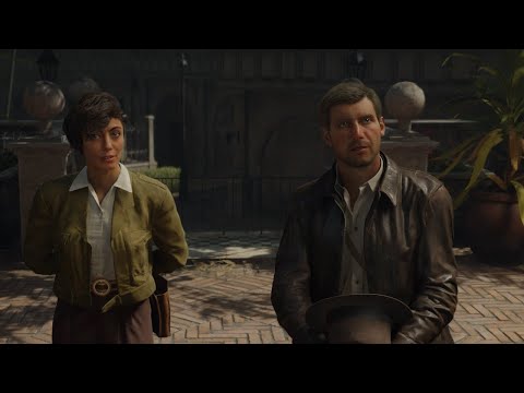 Indiana Jones and the Great Circle - Hidden Entrance at the Fountain of Confession (Xbox Gameplay)