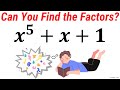 Factorization of Polynomials Concepts
