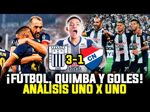 ¡AGÁRRATE BOCA! El UNO X UNO del ALIANZA LIMA 3-1 NACIONAL PY | KEVIN QUEVEDO | ANÁLISIS EXTENDIDO