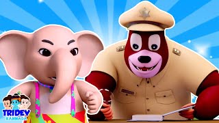 Jungle Ka Thana, ಜಂಗಲ್ ಕಾ ಥಾನಾ, Chidiya Rani + More Kannada Rhymes for Kids