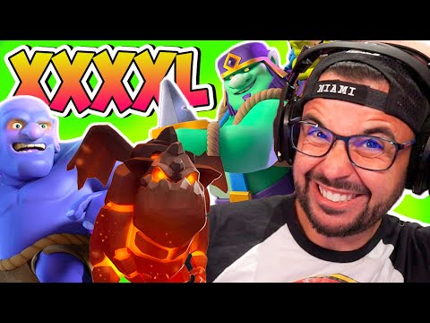 3 Deck in un Video XXXXL di CLASH ROYALE , Distruttivo!