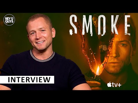 Taron Egerton reveals all about his Dark, Fiery Role in Smoke | Apple TV+ Interview